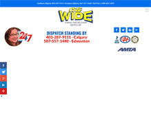 Tablet Screenshot of citywidetowing.com